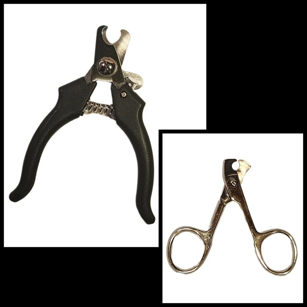 Pet Nail Clippers for Small Dogs or Cats (2~Total)